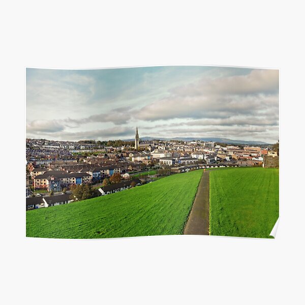 Derry from the City Walls Poster