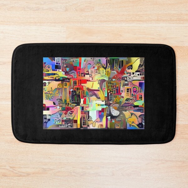 Item preview, Vibrant Market Abstract designed and sold by Paris Roussos.