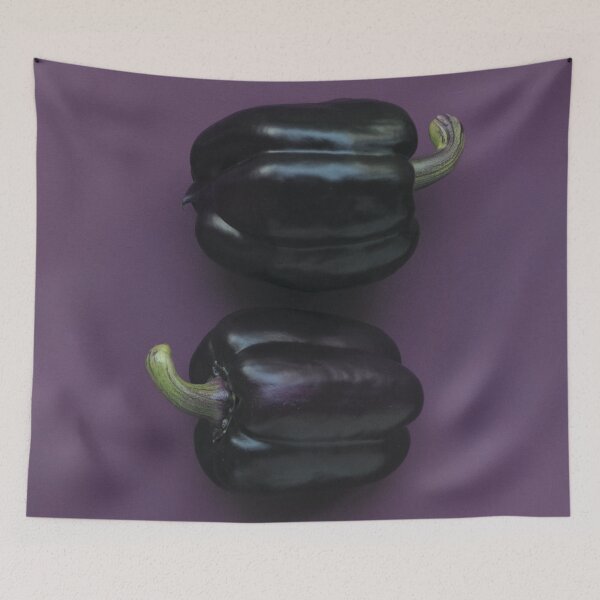 Item preview, Pair of Purple Peppers designed and sold by Emma Parrish.