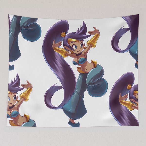 Item preview, Shantae dancer - blue designed and sold by MartinUve.