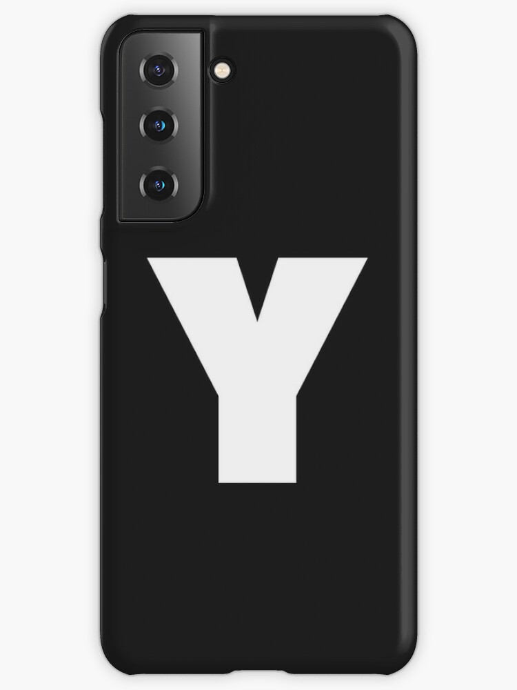 Letter Y Name Symbol Gift Men Women Boys Girls Samsung Galaxy Phone Case By Teesbydesign Redbubble