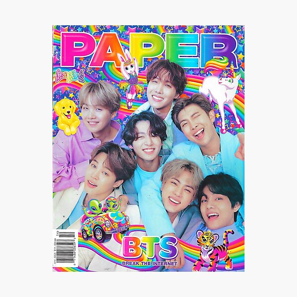BTS PAPER MAGAZINE Photographic Print