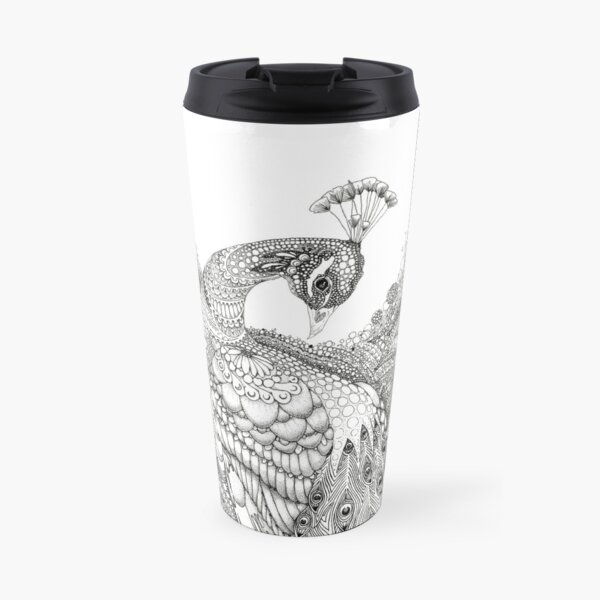Peacock Travel Mug