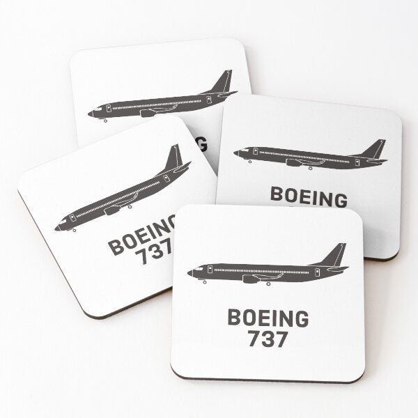 Artikelvorschau, Boeing 737 Silhouette entworfen und verkauft von trqffic.