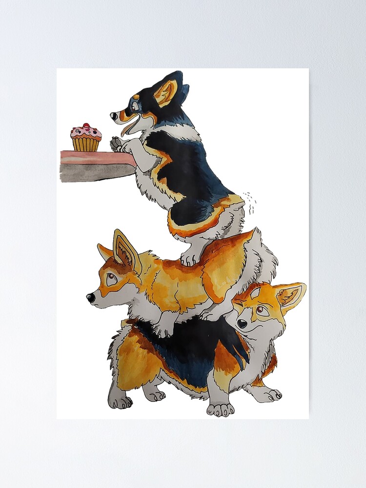 cupcake corgi