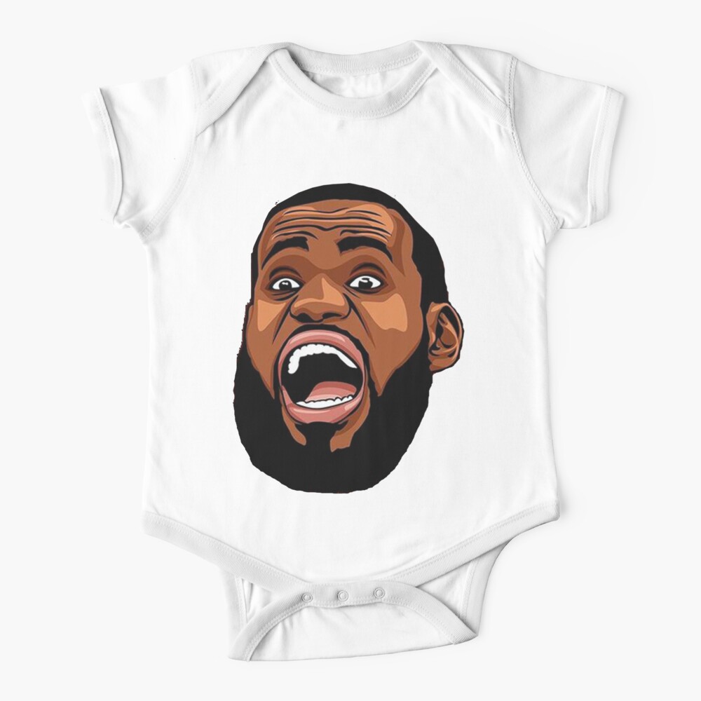 LeBron James - Los Angeles Lakers # 23 Baby One-Piece by taylorpxl