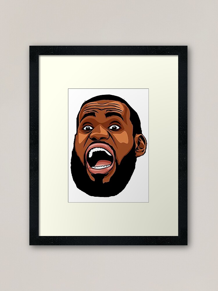 LeBron James Jersey Art Board Print for Sale by designsheaven