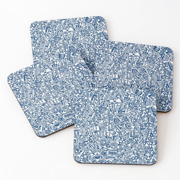 Item preview, Inner Circle (White / Blue) designed and sold by ColeFX2000.