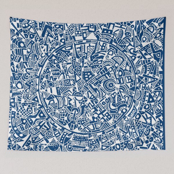 Item preview, Inner Circle (White / Blue) designed and sold by ColeFX2000.