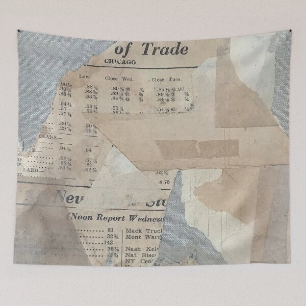 Item preview, Original Artwork Collage / Neutral Tones designed and sold by FuzzyHoney.
