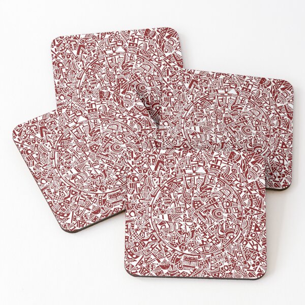 Item preview, Inner Circle (White / Red) designed and sold by ColeFX2000.