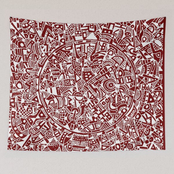 Item preview, Inner Circle (White / Red) designed and sold by ColeFX2000.