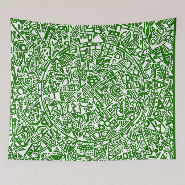 Item preview, Inner Circle (White / Green) designed and sold by ColeFX2000.