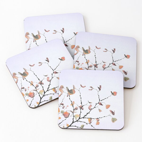 Item preview, abstract warm leaves designed and sold by TessAndre.
