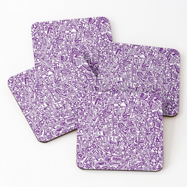 Item preview, Inner Circle (White / Purple) designed and sold by ColeFX2000.