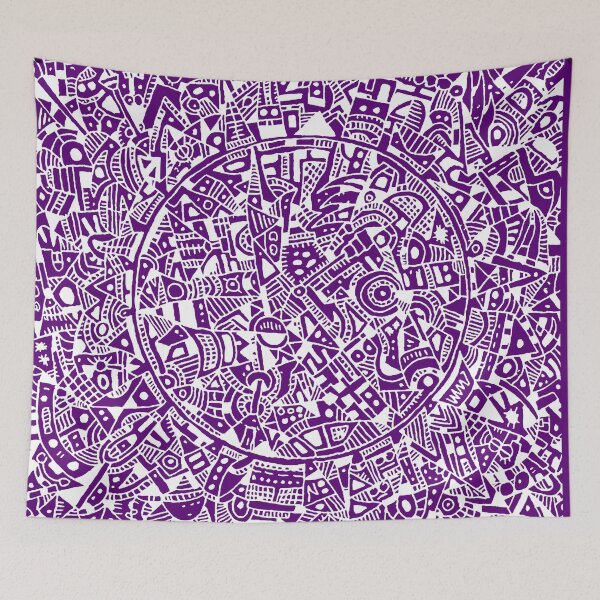 Item preview, Inner Circle (White / Purple) designed and sold by ColeFX2000.