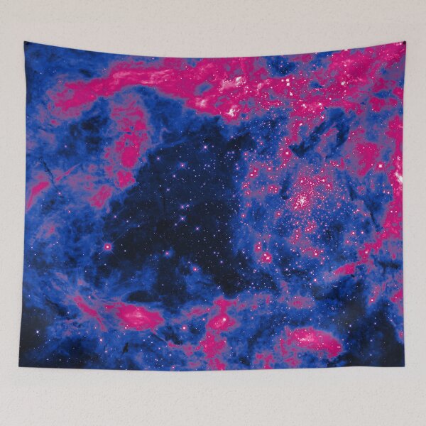 Item preview, Bi Pride Starry Galaxy Whorl designed and sold by Vernen Ink.