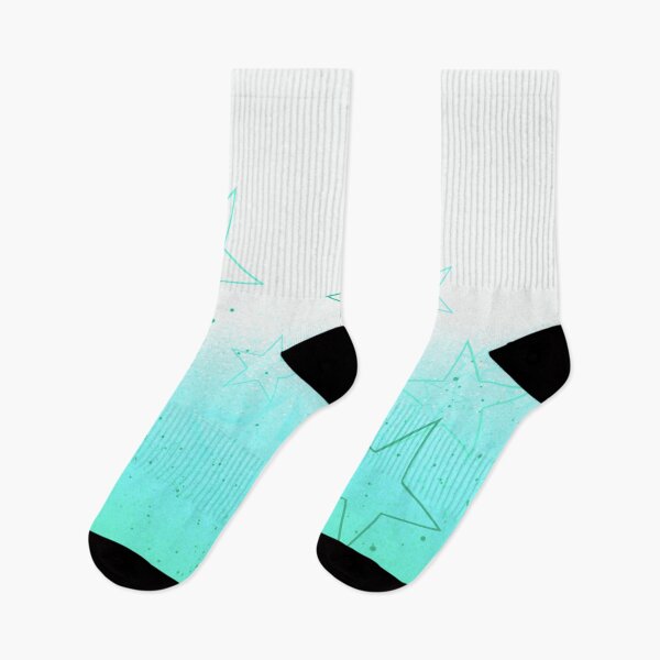 Item preview, Stars n' Starry Dots Light - Cool Mint designed and sold by Minidan.