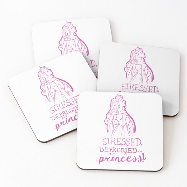 Item preview, Stressed, Depressed, But A Princess designed and sold by creativecroft15.