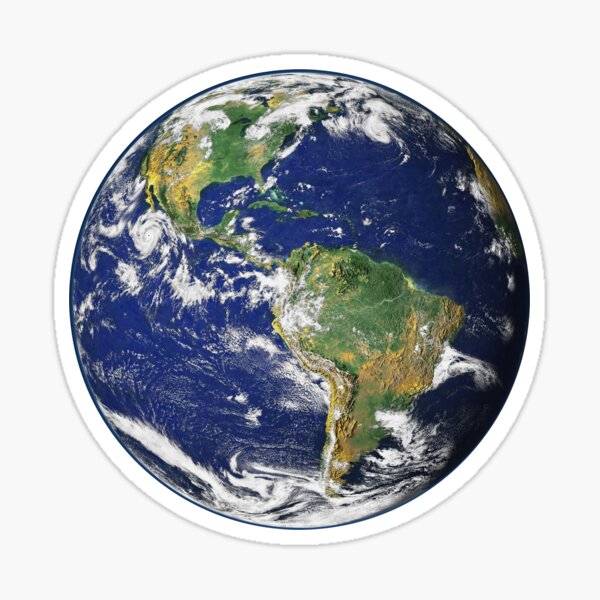 Earth Sticker