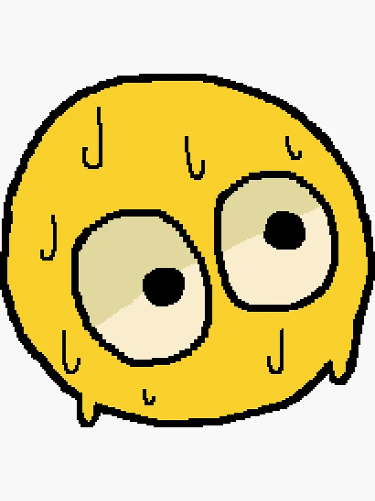 Pixilart - cursed emoji sad by Sayurichaxd