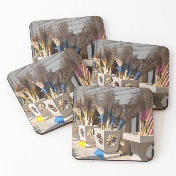 Item preview, broomsticks at a school in thailand designed and sold by cuisinecat2.