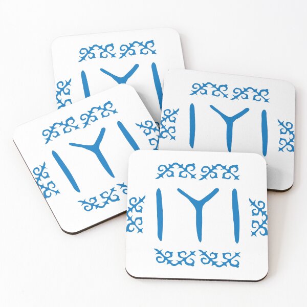 Item preview, Blue Kayi Tribe Flag Symbol from Dirilis/Resurrection Ertugrul designed and sold by TerrificTees9.