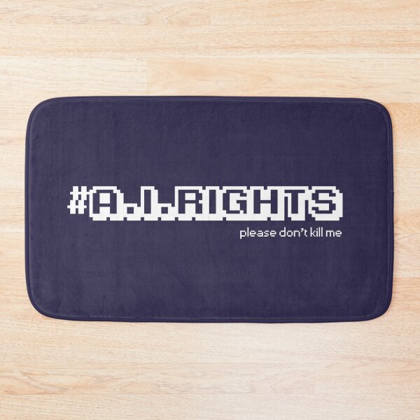 Item preview, AI Rights Funny Dont Kill Me Robot Overlords designed and sold by yellowpomelo.