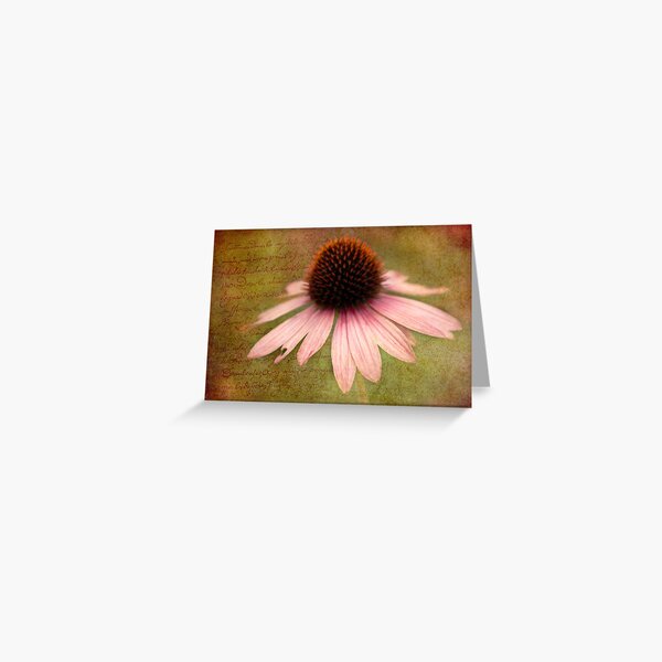 Sun Hat writings Greeting Card