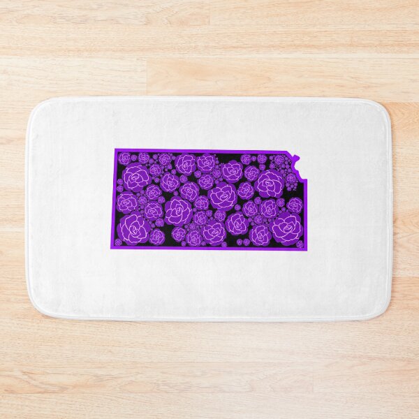 Item preview, Purple Roses Flower State of Kansas designed and sold by Ella's  Doodles And Designs.