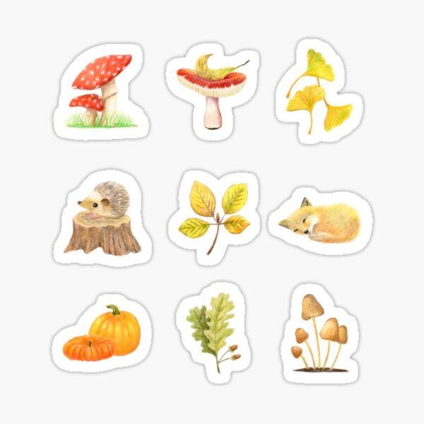 Autumn Forest Sticker