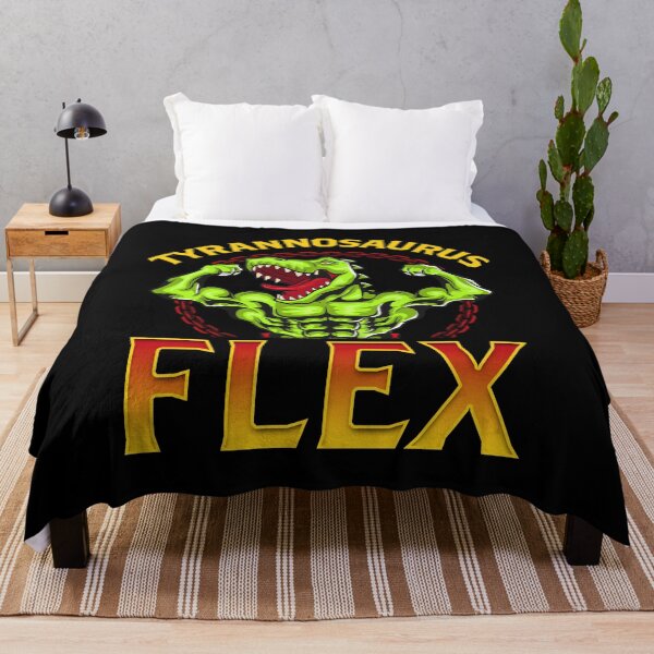 Item preview, Tyrannosaurus Flex Funny Gym Workout Pun T-Rex designed and sold by perfectpresents.