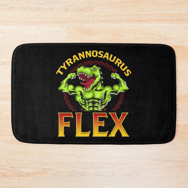 Item preview, Tyrannosaurus Flex Funny Gym Workout Pun T-Rex designed and sold by perfectpresents.