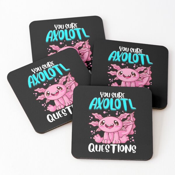 Item preview, You Sure Axolotl Questions Walking Fish Pun designed and sold by perfectpresents.