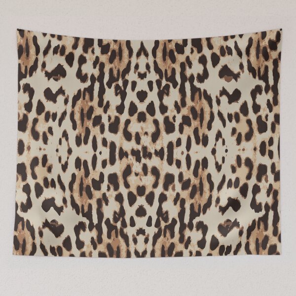 Item preview, Leopard Print Cat Lover Vintage Retro Design designed and sold by delohill.