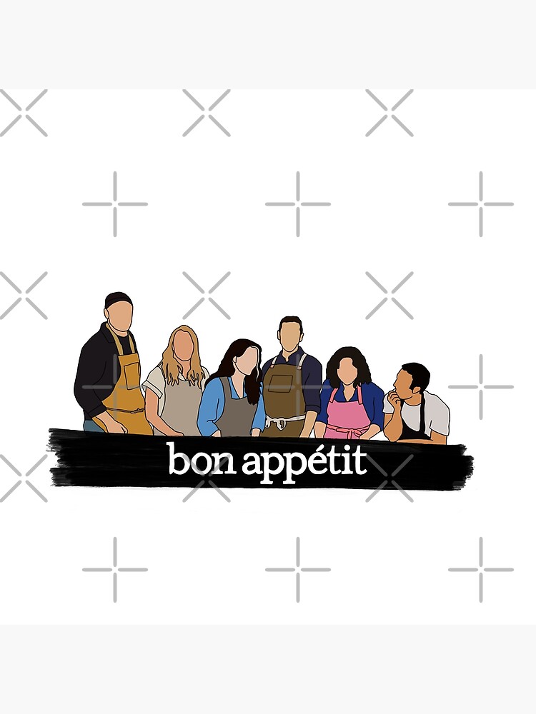 "Bon Appetit Cast" Poster by emilymoeller Redbubble