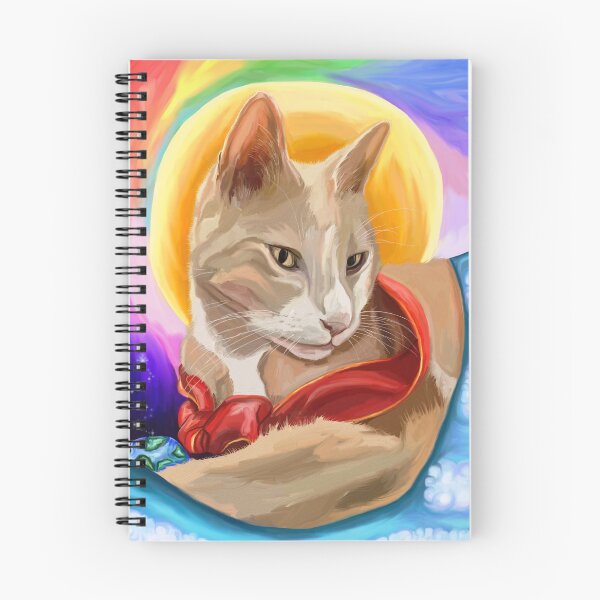 Item preview, Cat's Ascension to Rainbow Bridge designed and sold by Deborah Camp.
