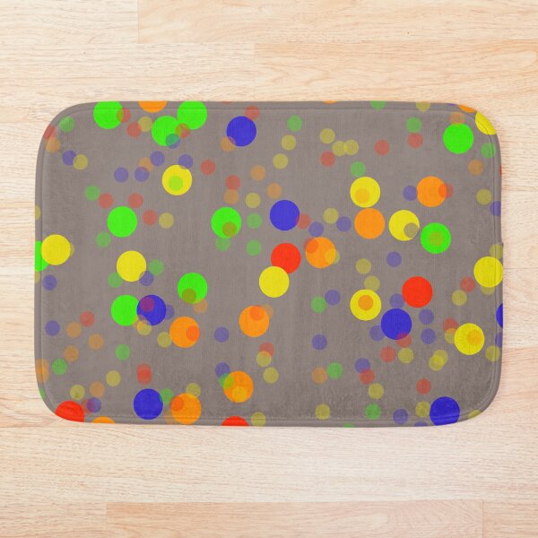 Circles a Many Bath Mat