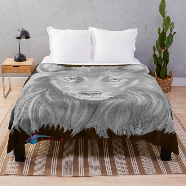 Item preview, Lone Black Wolf designed and sold by Jacklyn G. Jones.
