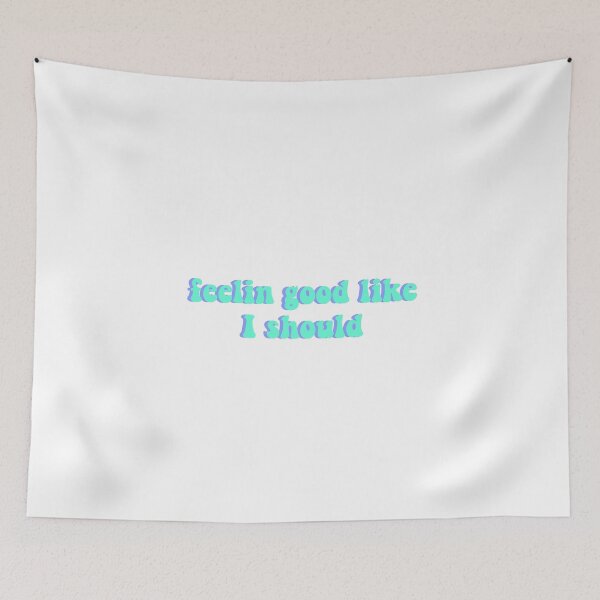 Item preview, Feeling Good Like I Should Sticker designed and sold by Hallie Walker.