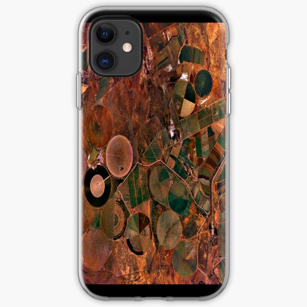 "Circles On Earth" - phone iPhone Soft Case