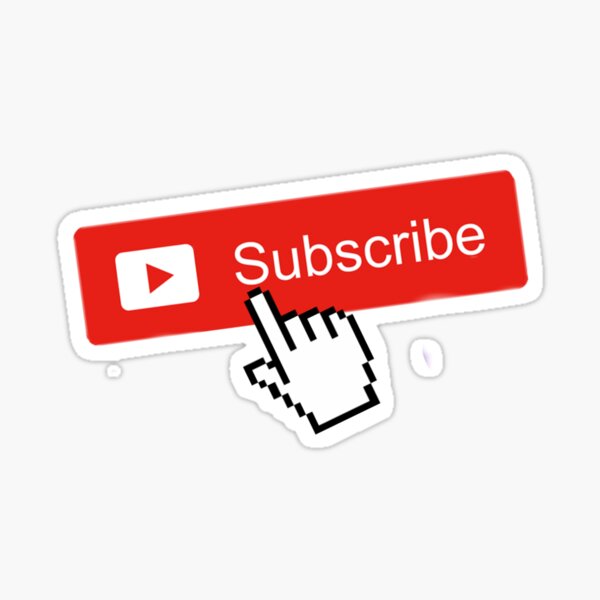 Youtube Subscribe Sticker