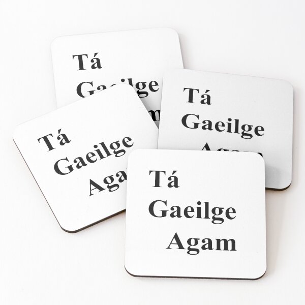 Aperçu de l'œuvre Tá Gaeilge Agam créée et vendue par JockDove.