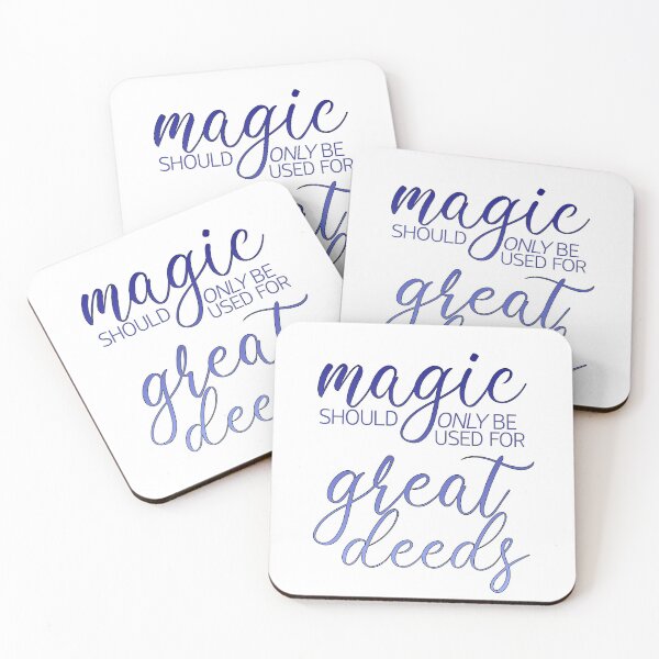 Item preview, Merlin-Inspired "Great Deeds" designed and sold by mulberrydragon.