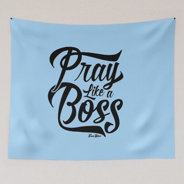 Item preview, Copy of Pray like A Boss Praying Prayer T-Shirt Christian Design designed and sold by trueblue0036.