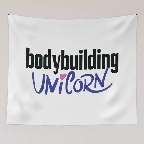 Artikelvorschau, Bodybuilding Einhorn entworfen und verkauft von ProjectX23.