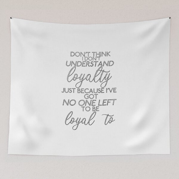 Item preview, Merlin-Inspired "No One Left to Be Loyal To" designed and sold by mulberrydragon.