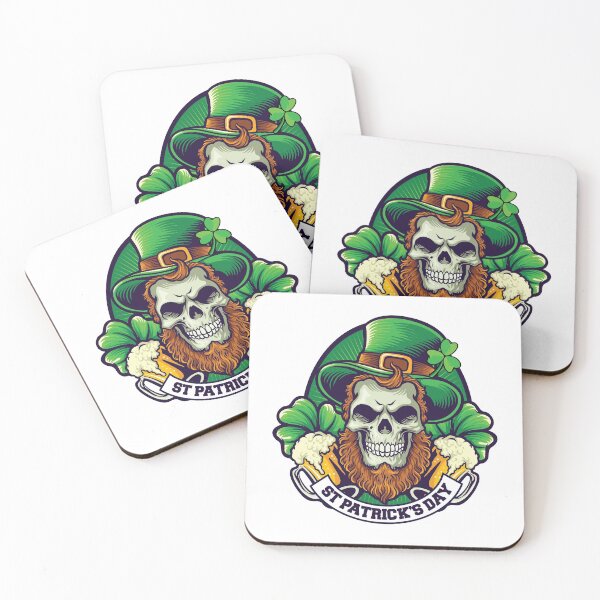 Item preview, Skull Mascot St Patrick's Day Light designed and sold by funnierthanthou.