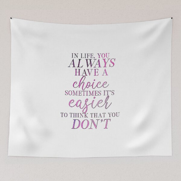 Item preview, Merlin-Inspired "You Always Have A Choice" designed and sold by mulberrydragon.