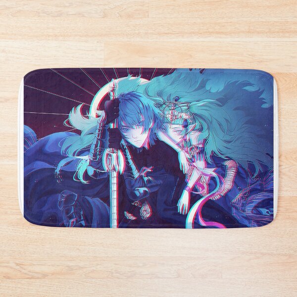 Item preview, Neon Lights Byleth & Sothis from Three Houses designed and sold by KrowsDigital.